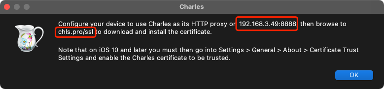 打开Charles安装证书